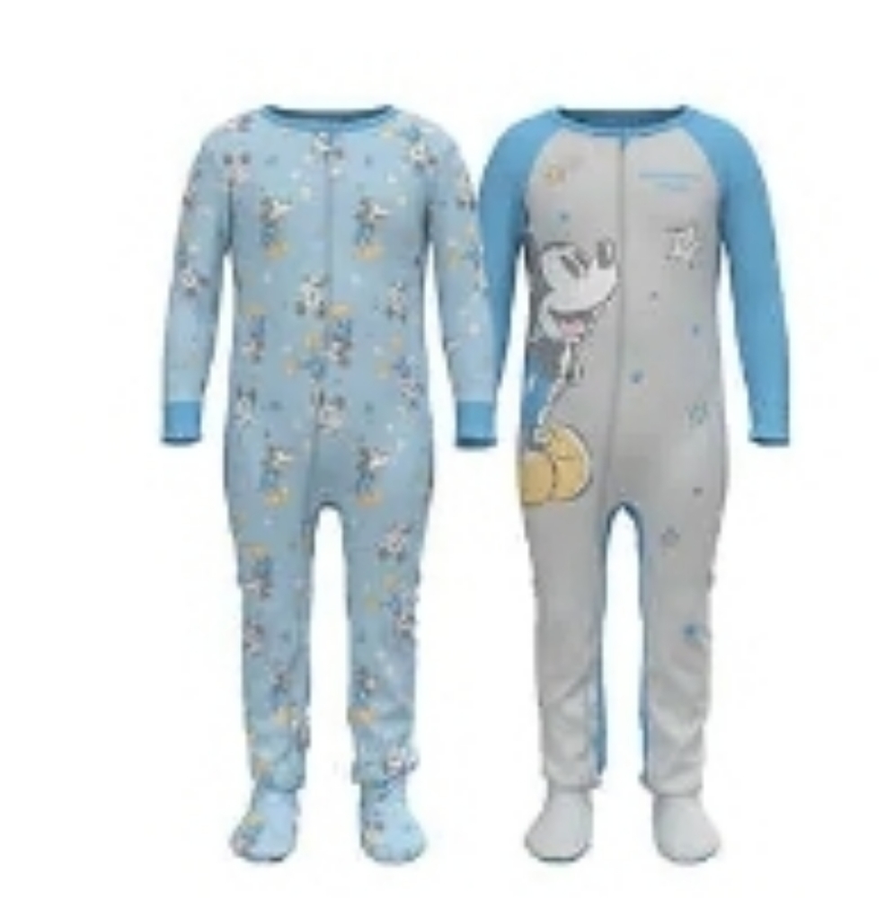 Mickey Mouse Kids 2- pk Sleeper. Various sizes
